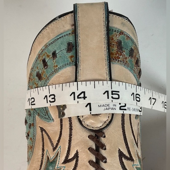 Tony Lama Cassidy & Santa Fe Cowgirl Boots 5 B Tooled Inlay (2) Pair - Picture 4 of 16